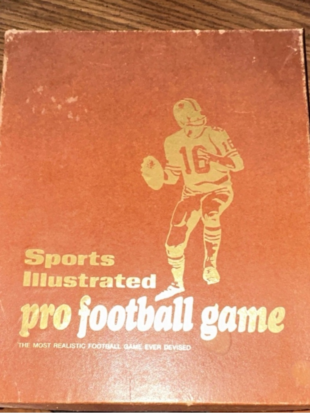 1970s Rare Sports Illustrated Pro Football Game Complete Set All Pieces Included